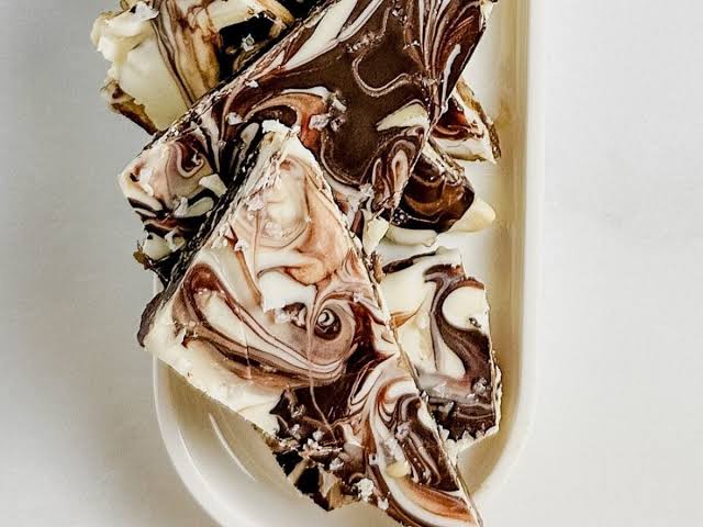 Miso & Tahini Chocolate Bark