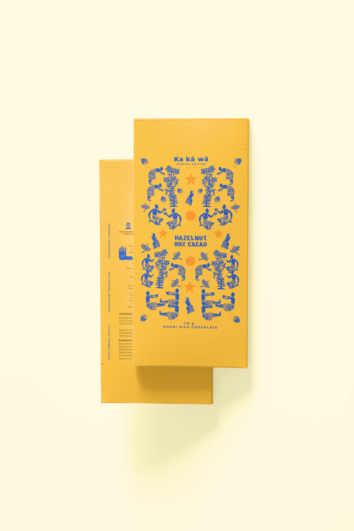 80% Hazelnut Dark Cacao Bar | 115g